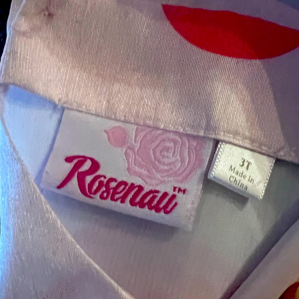 fairly worn pink pokadots